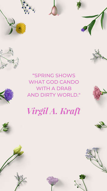 Набор дизайнов: Весенние цветы