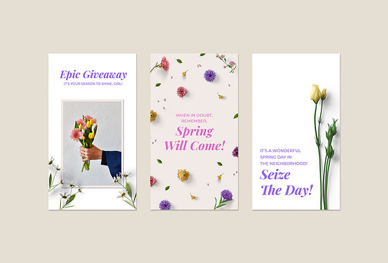 Набор дизайнов: Весенние цветы