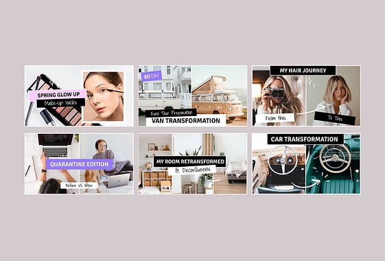 Avant / Après Pack SMM