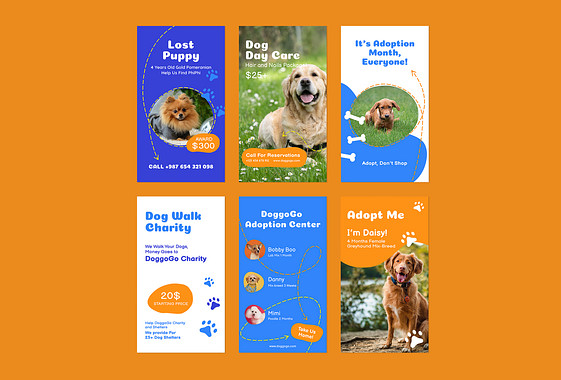 Набор дизайнов: Собаки