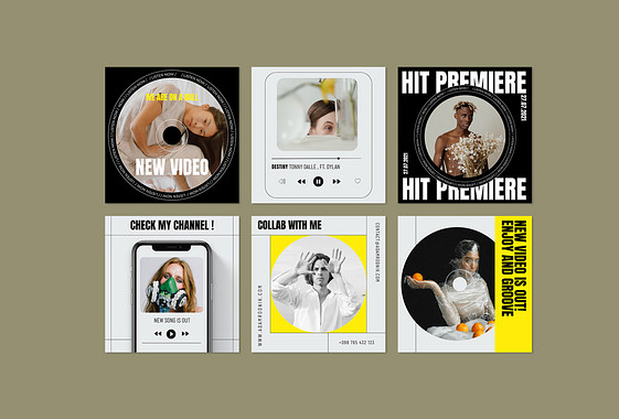 Paquete de Promoción de Música y Artistas