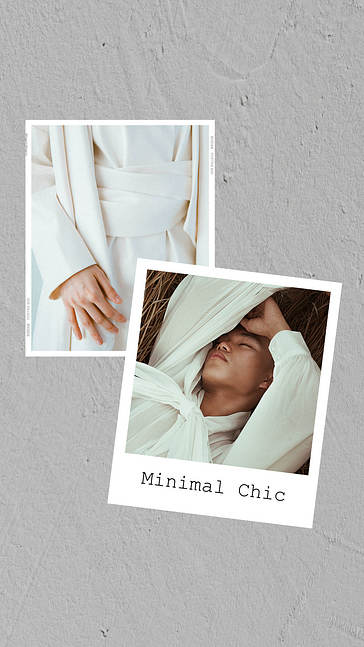 Minimalistic Photojournal Designs