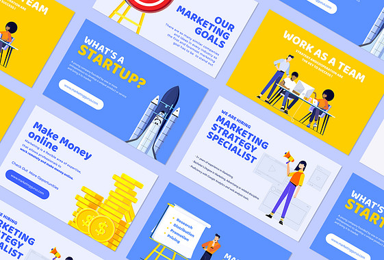 Marketing Campaign Design Set