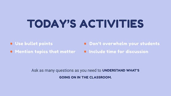 Набор слайдов: План урока