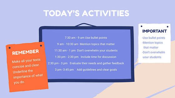 Набор слайдов: План урока