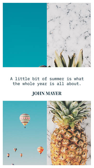 Sommer-Zitate-Design-Kit