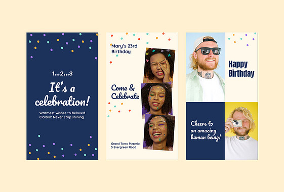 Kit Visual de Deseos de Cumpleaños