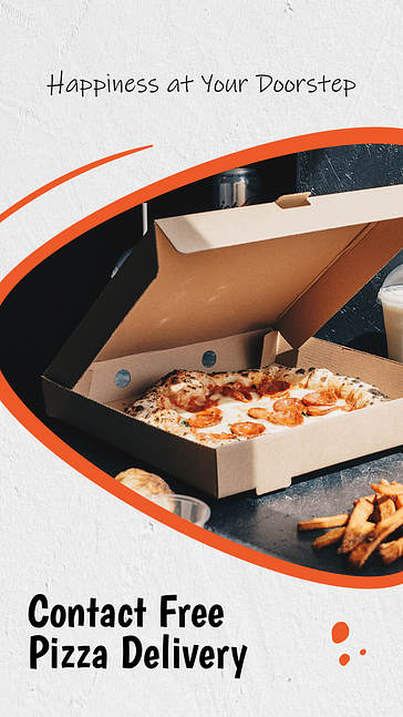 Pizzeria-Werbe-Set