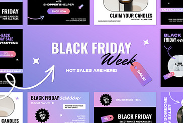 Black Friday-Angebots-Designs