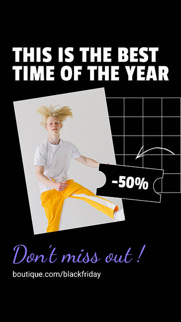 Black Friday Discount Visuals