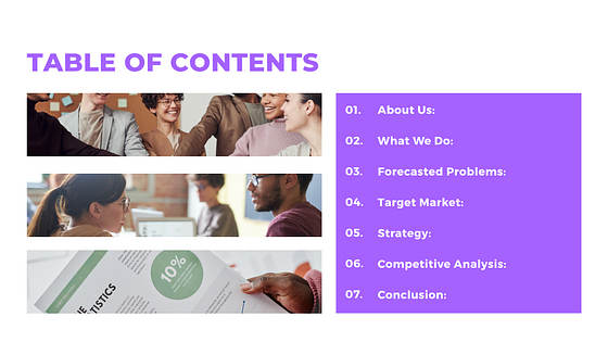 Pitch Deck-Unternehmenspräsentation