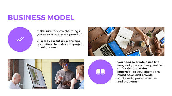 Pitch Deck-Unternehmenspräsentation