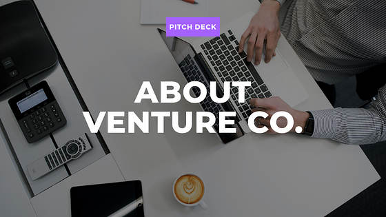 Pitch Deck-Unternehmenspräsentation