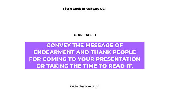 Pitch Deck-Unternehmenspräsentation