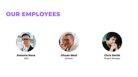 Pitch Deck-Unternehmenspräsentation