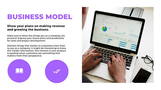 Pitch Deck-Unternehmenspräsentation