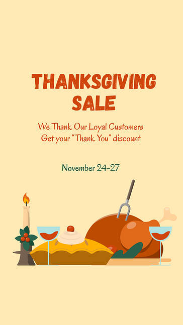 感謝祭用のデザインセット