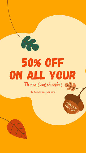 感謝祭用のデザインセット