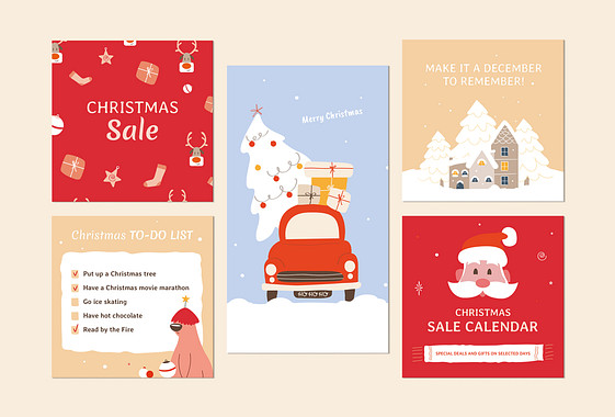 Snowy Christmas Designs