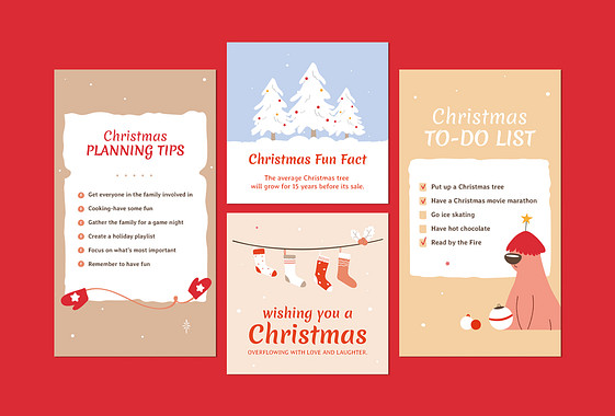 Snowy Christmas Designs