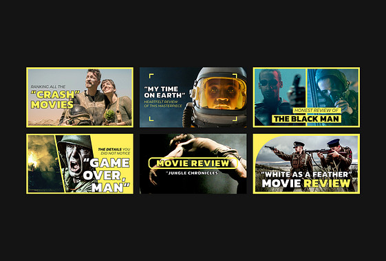 صور مصغرة لمقاطع فيديو مراجعات الأفلام على يوتيوب