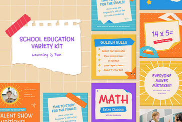 Kit Variado de Educación Escolar