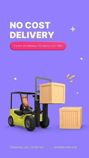 物流会社用の画像セット