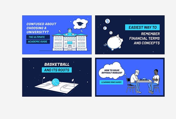 Education YouTube Thumbnail Variety Pack