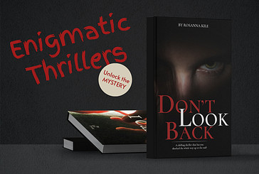 Mysteriöse Thriller-Buch-Cover