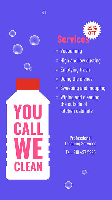 Cleaning Services SMM Kit
