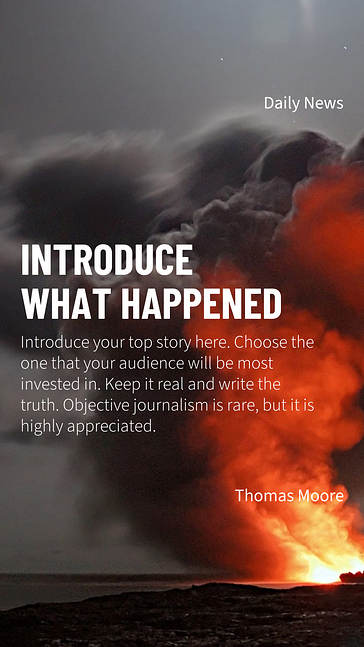 Набор дизайнов: Новостной канал