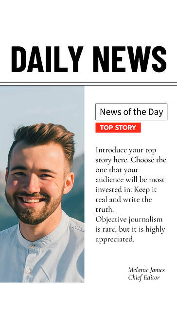 Набор дизайнов: Новостной канал