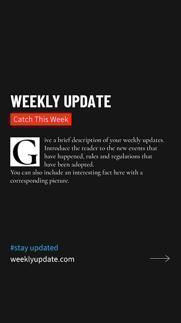 Набор дизайнов: Новостной канал