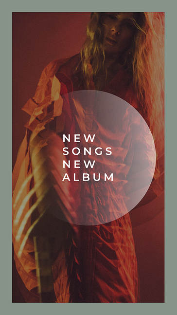Designs Promocionais Lançamento de Música