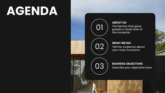 Real Estate Presentation Slides