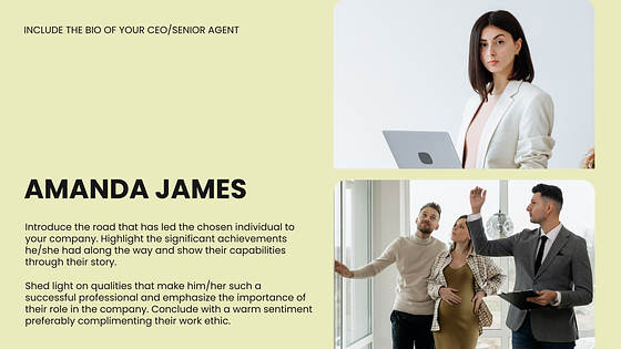 Real Estate Presentation Slides