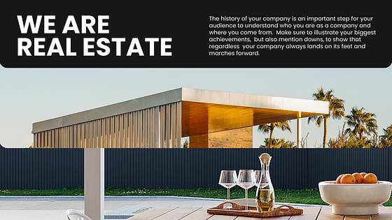 Real Estate Presentation Slides
