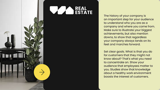 Real Estate Presentation Slides