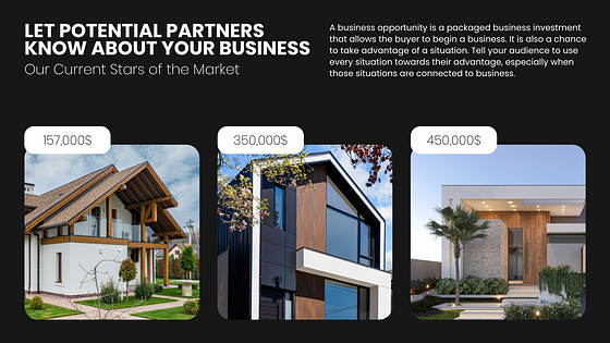 Real Estate Presentation Slides