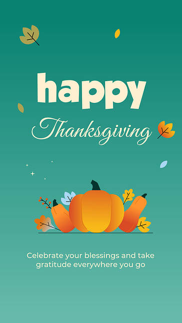 مجموعة تسويق عيد الشكر