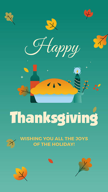 مجموعة تسويق عيد الشكر