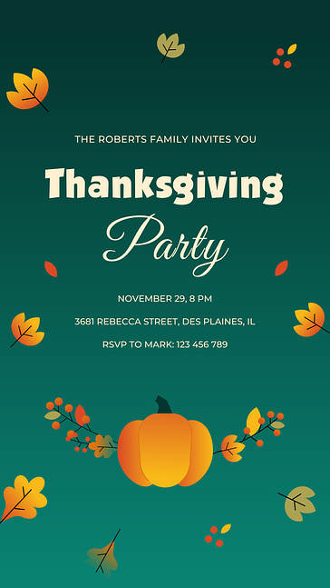 مجموعة تسويق عيد الشكر