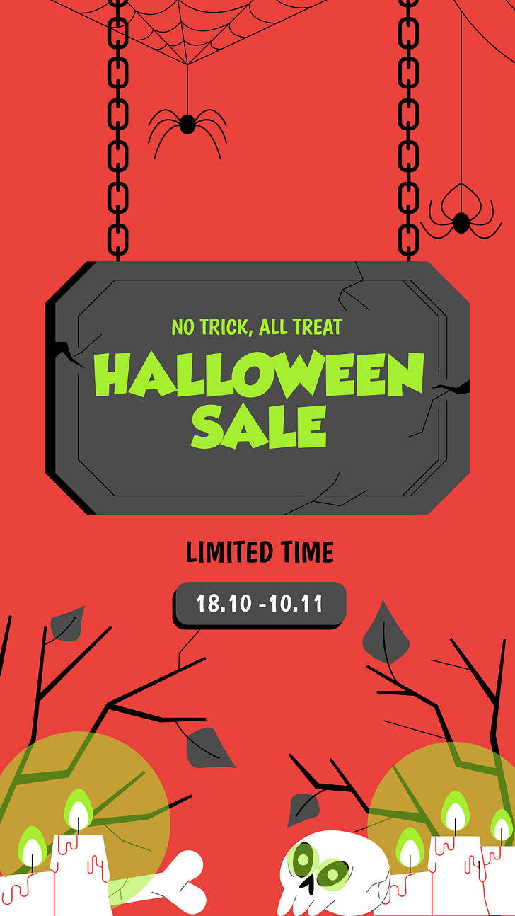 Halloween Design Set Renderforest