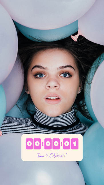 Kit SMM de cumpleaños de colores vívidos