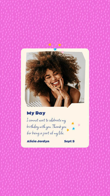 Kit SMM de cumpleaños de colores vívidos