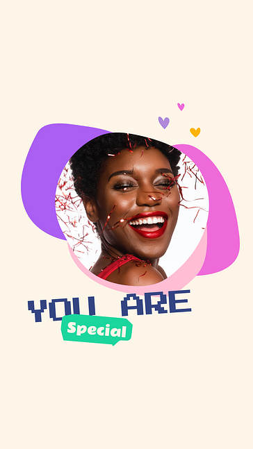 Kit SMM de cumpleaños de colores vívidos