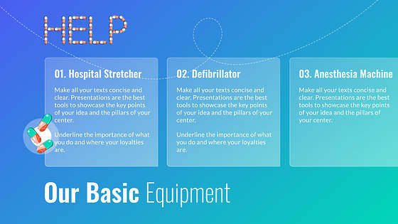 Слайды для медицинского центра