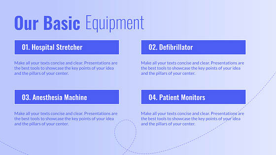 Слайды для медицинского центра