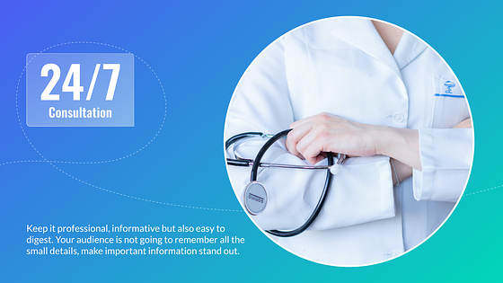 Слайды для медицинского центра