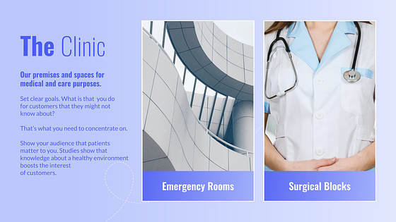 Слайды для медицинского центра